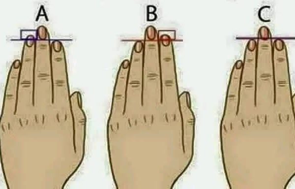 The Length Of A Person’s Finger Says A Lot About That Person.